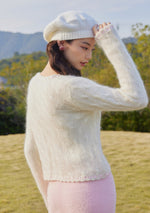 Pearl Love Mohair Cardigan