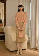 Persimmon & Pear Knitted Pantyhose