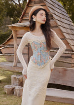 Miss Flora Quilted Corset