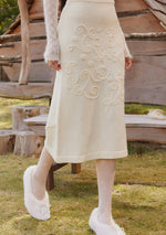 Greek Sculpture Knitted Skirt