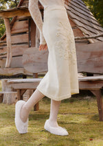 Greek Sculpture Knitted Skirt