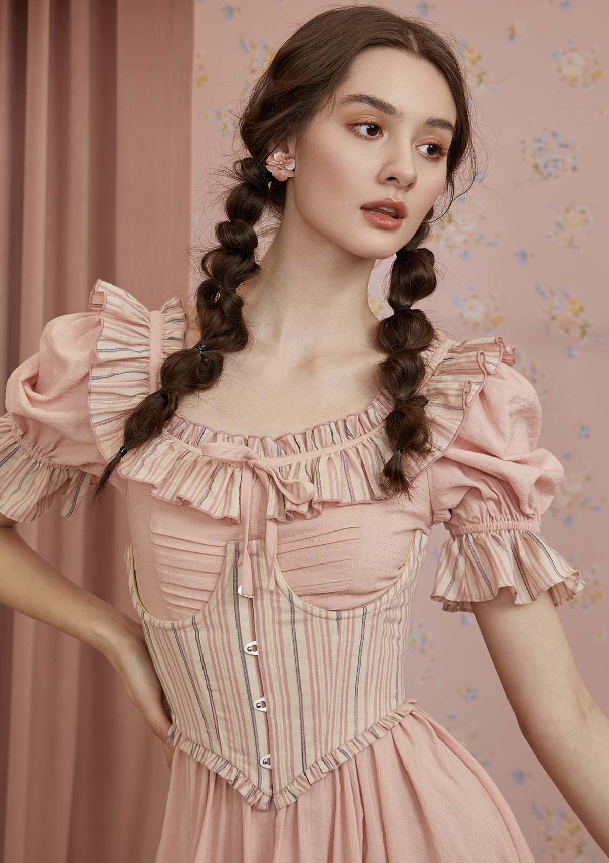 Pink Nutcracker Corset（underbust）