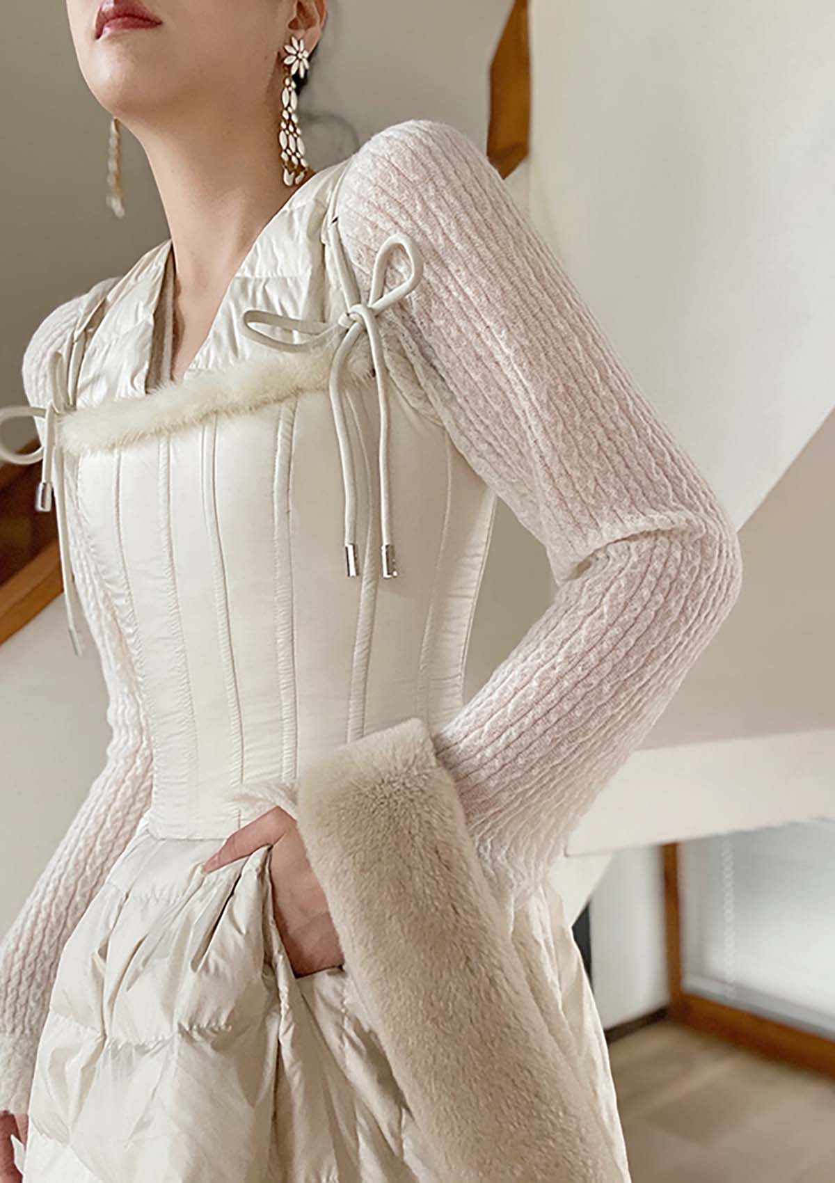 Ballet lightweight down jacket