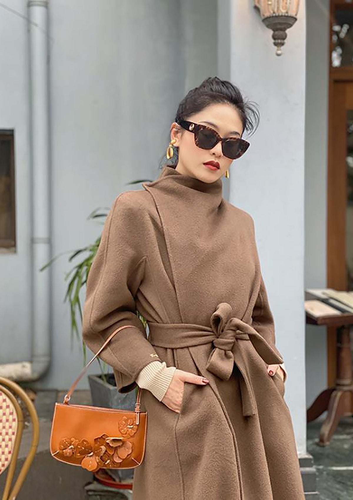 Knight Lady Double-faced OverCoat