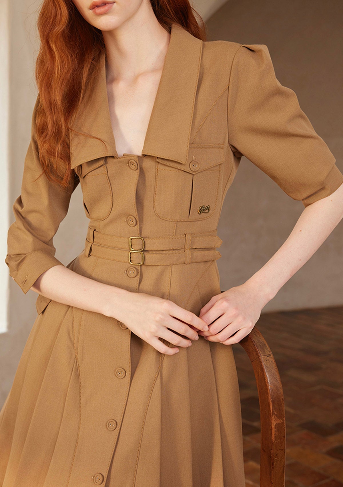 Autumn Whisper Trench Coat - LaceMade