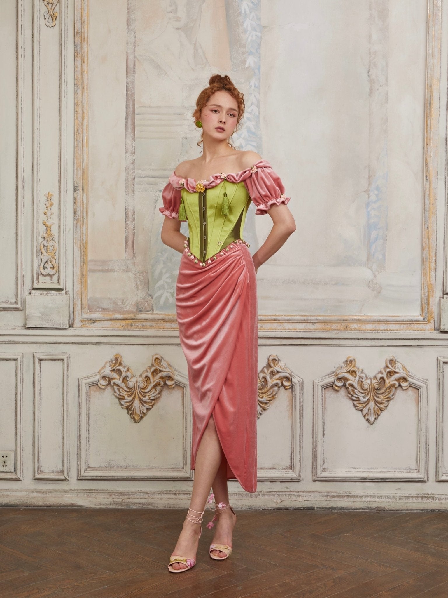 Azalea Florence Corset Blouse - LaceMade