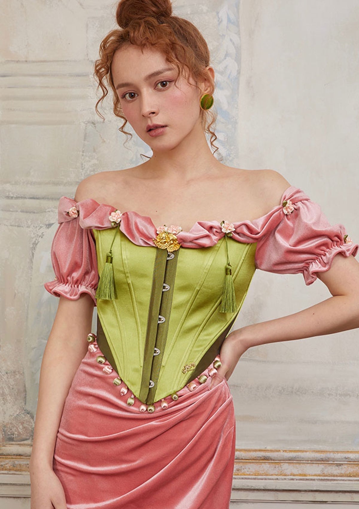 Azalea Florence Corset Blouse - LaceMade