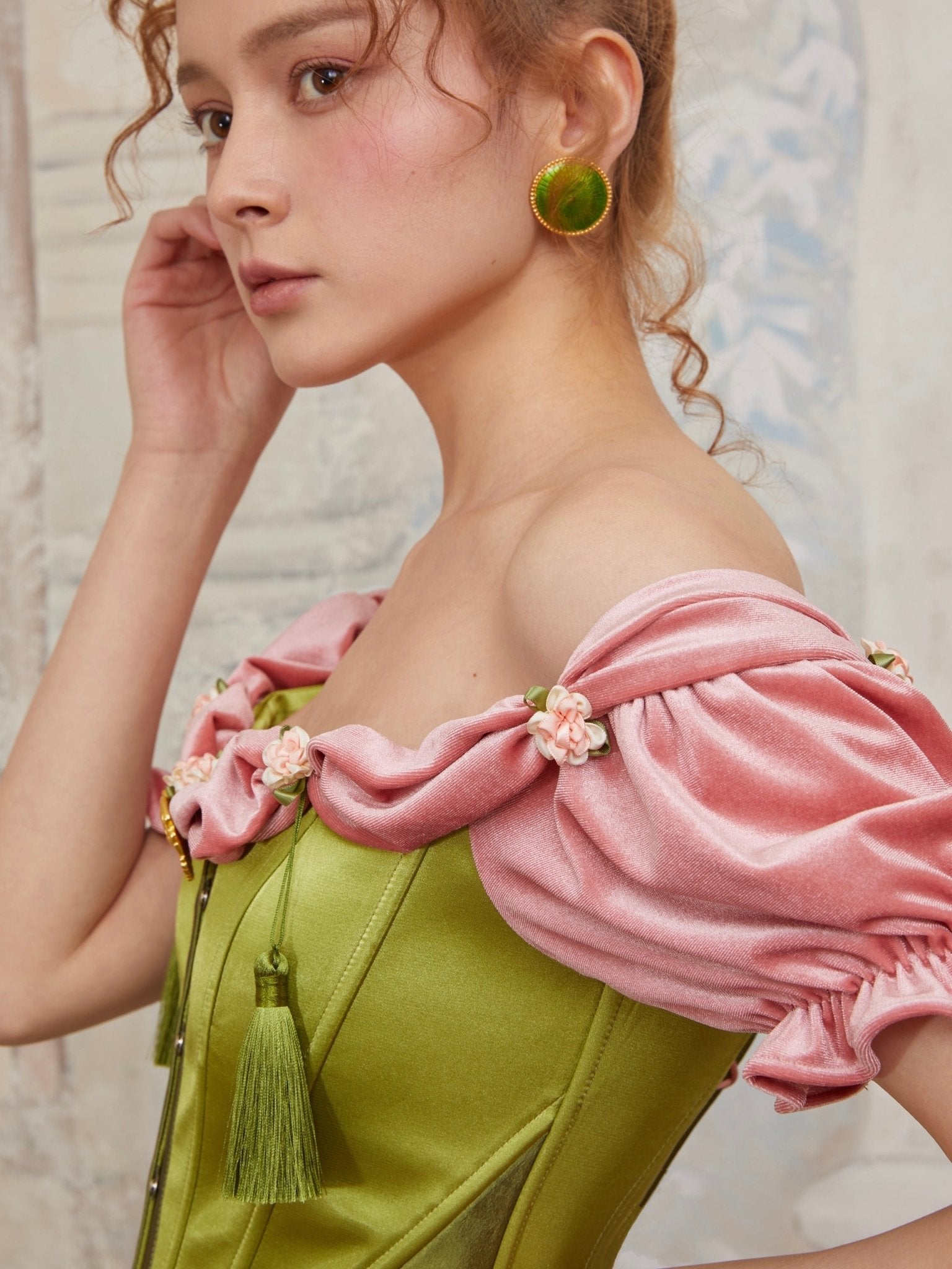Azalea Florence Corset Blouse - LaceMade
