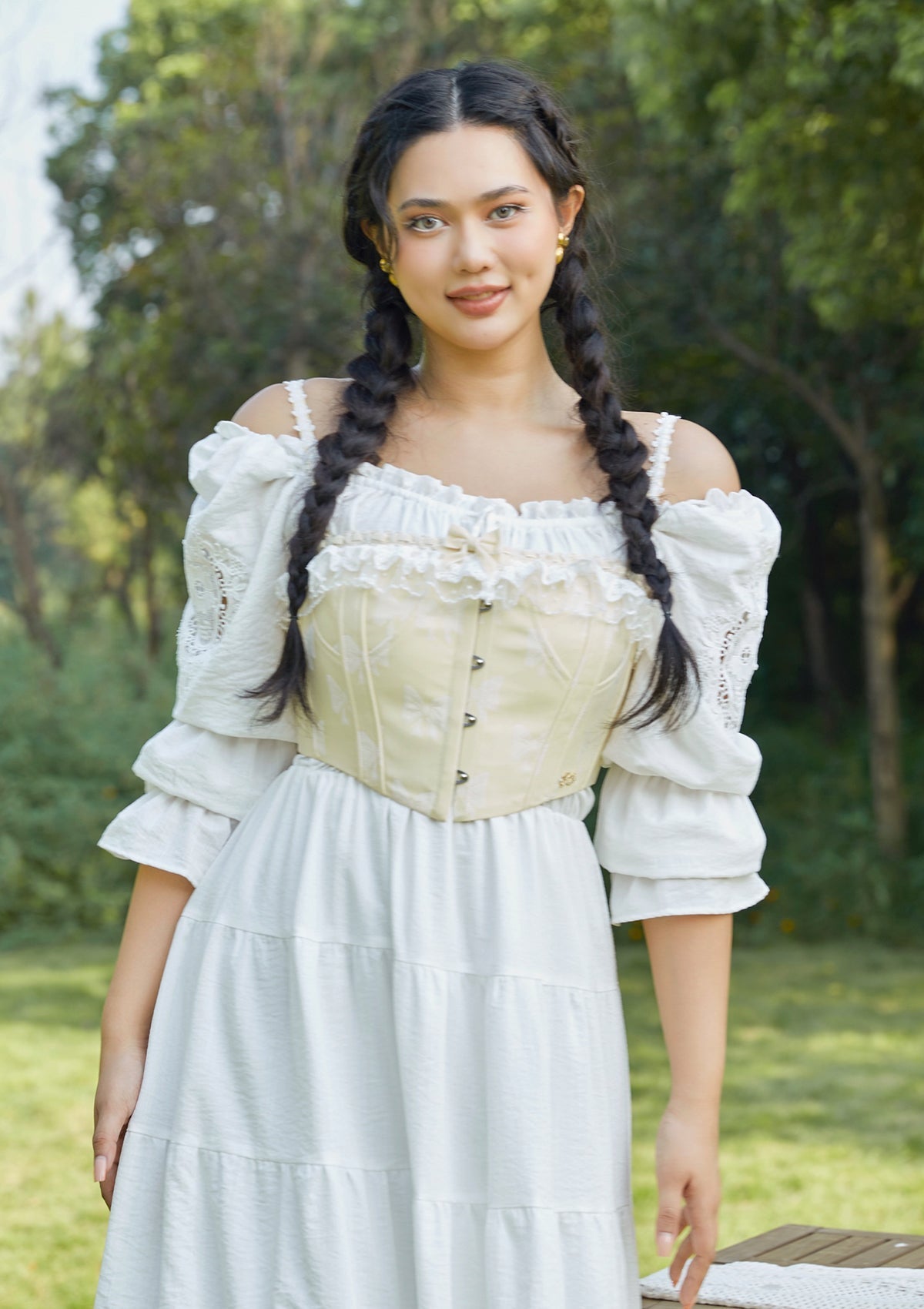 Curve & Plus Princess Belle Corset - LaceMade