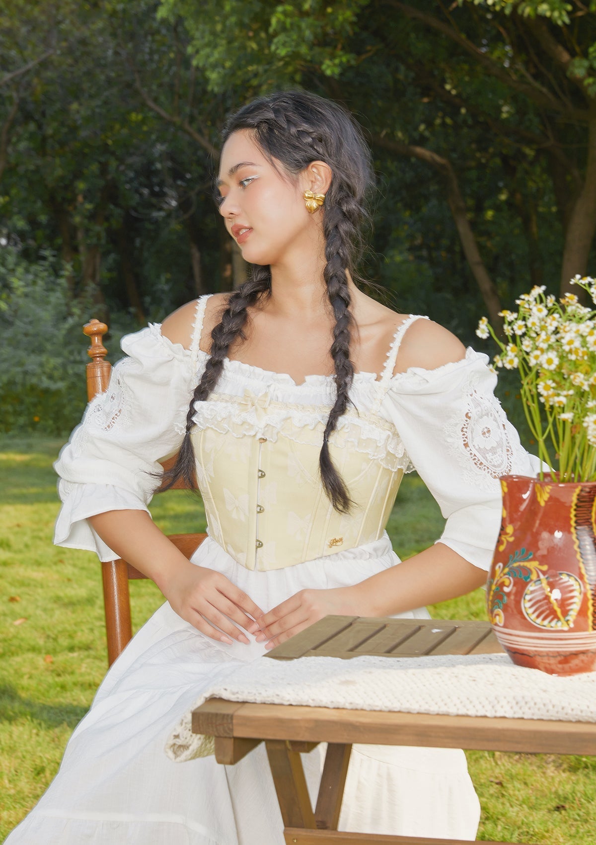 Curve & Plus Princess Belle Corset - LaceMade