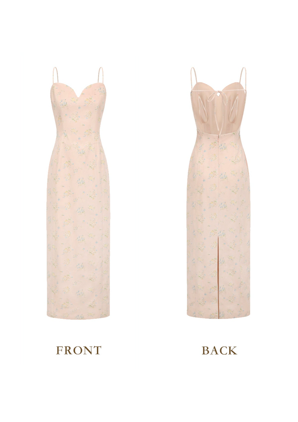 Paris Flower Corset Dress