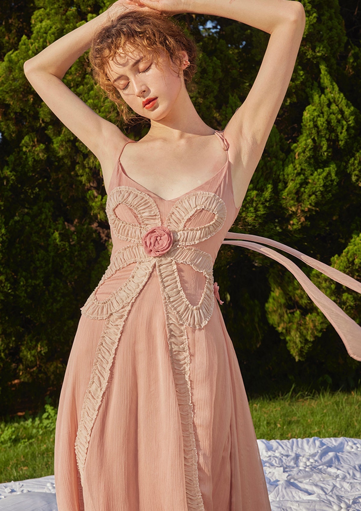 Floating Butterfly Maiden Dress - LaceMade