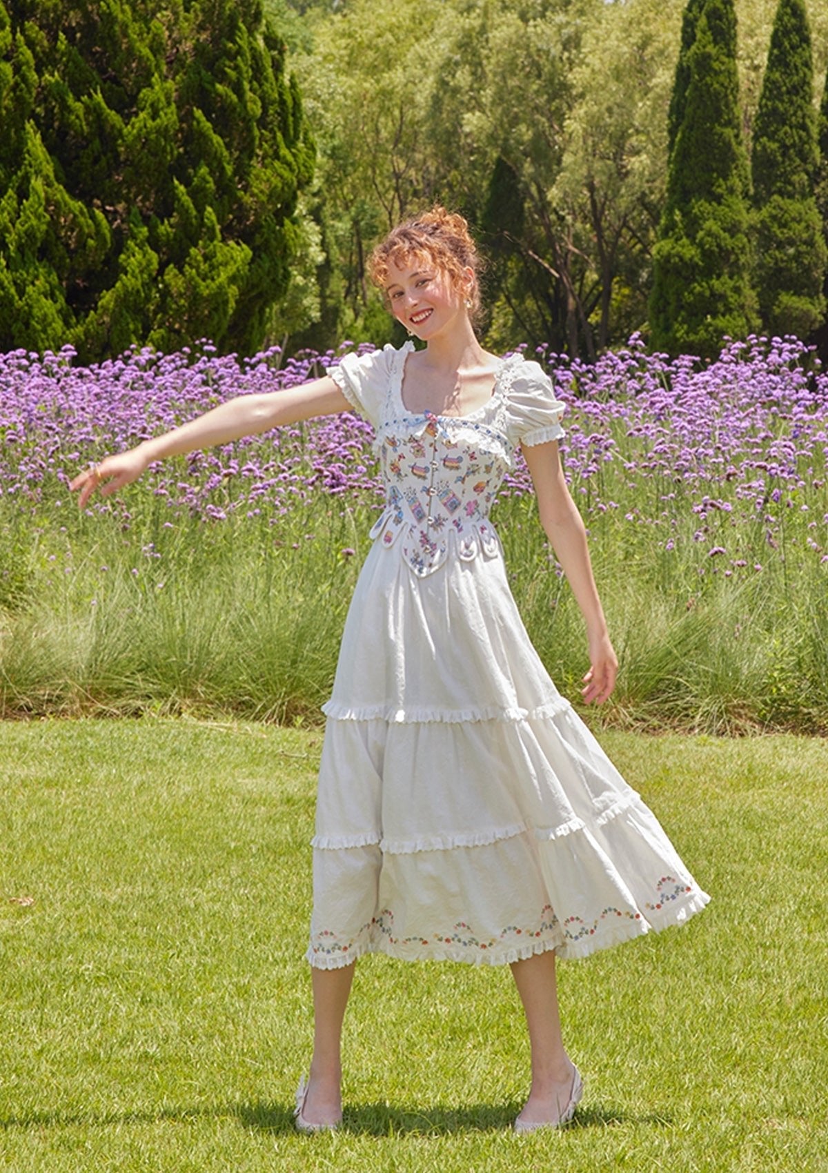 Flowerroom Maiden Dress - LaceMade