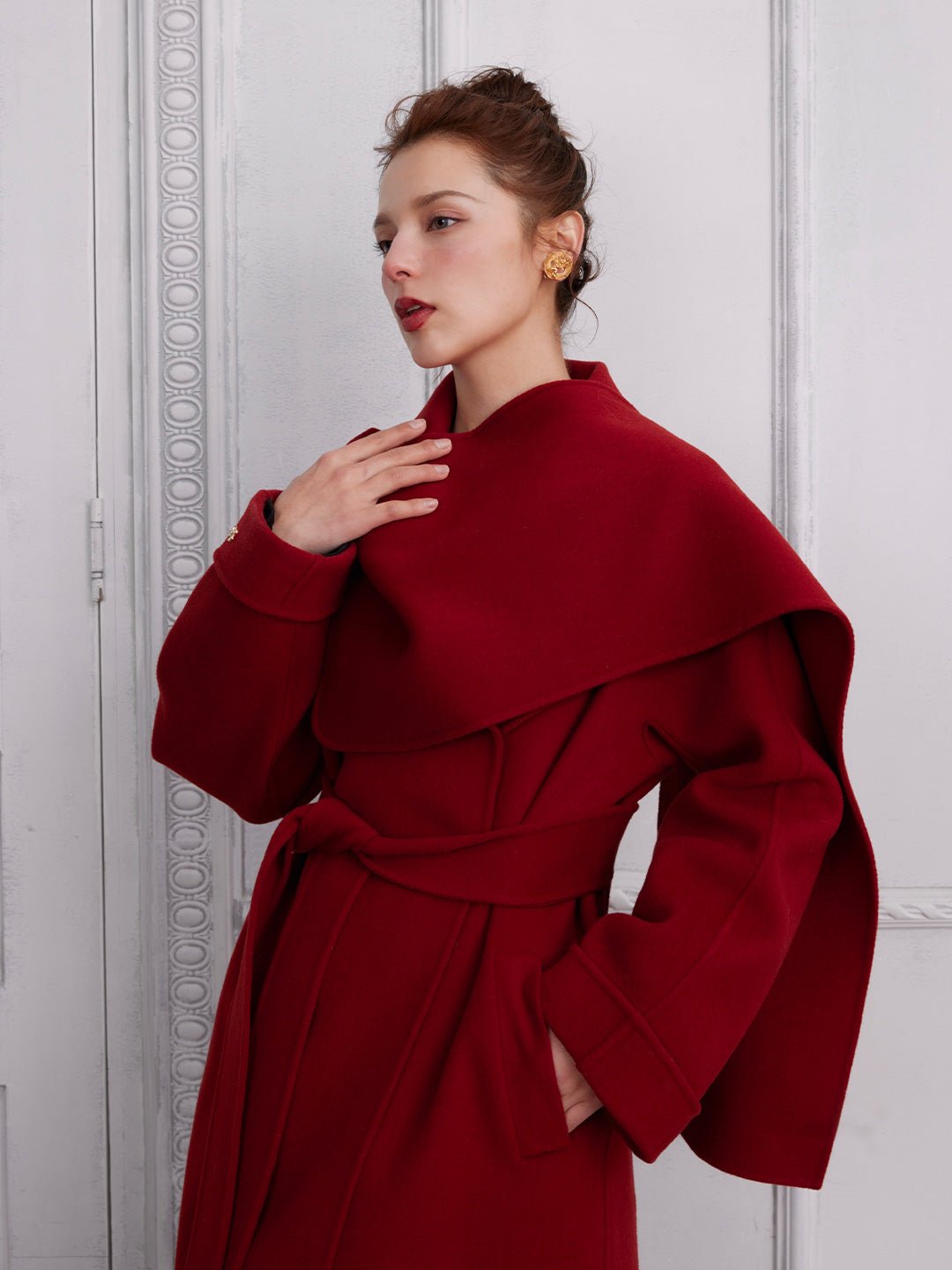 Hot Wine Coat - LaceMade