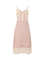 Flower Field Knit Dress
