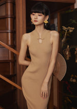 Oriental Cheongsam Knitted Cardigan