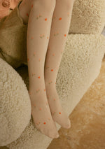 Persimmon & Pear Knitted Pantyhose