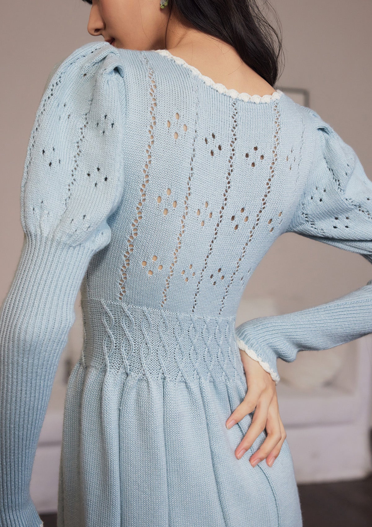 Bird & Flower Knitted Dress