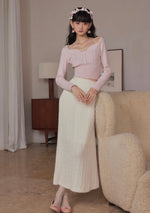 Hot Mocha Knitted Skirt