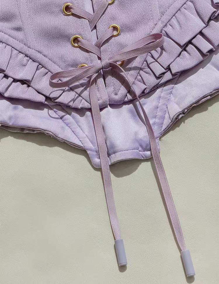 Lilac Corset - LaceMade