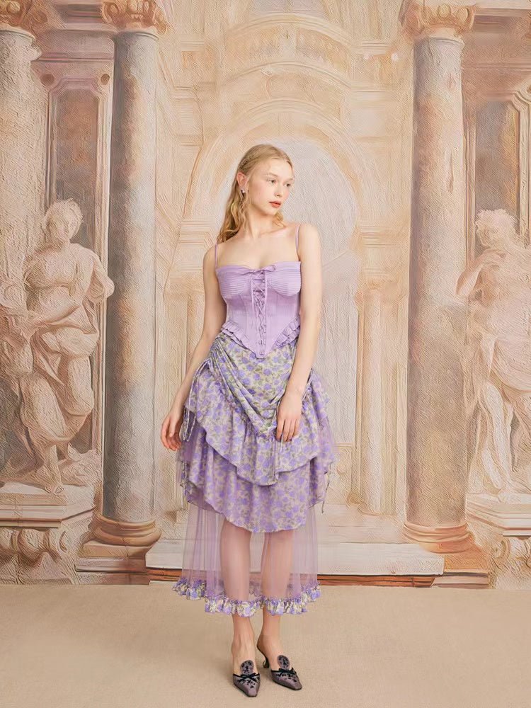 Lilac Corset - LaceMade
