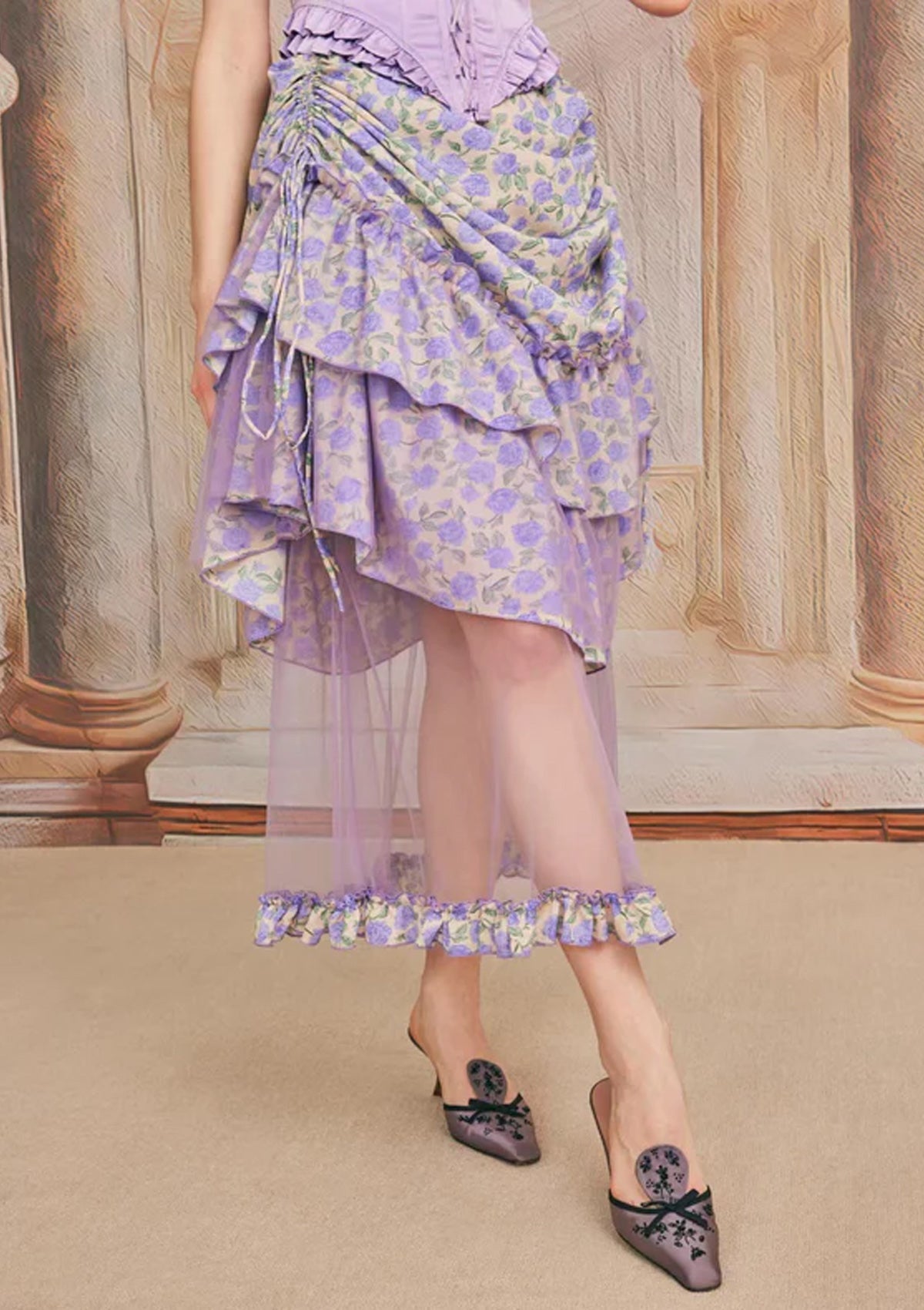 Lilac Skirt - LaceMade