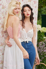 Mangoshake/Cranberry Juice/Milk Cap Cami - LaceMade