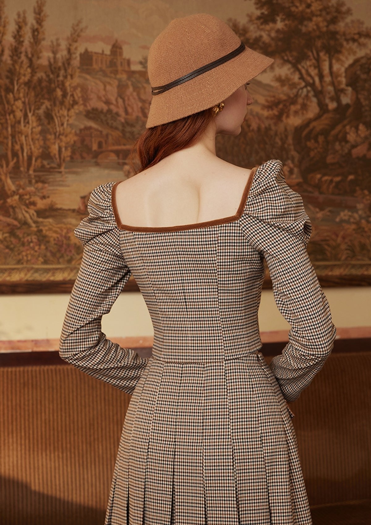 Miss Chestnut Corset Blouse - LaceMade