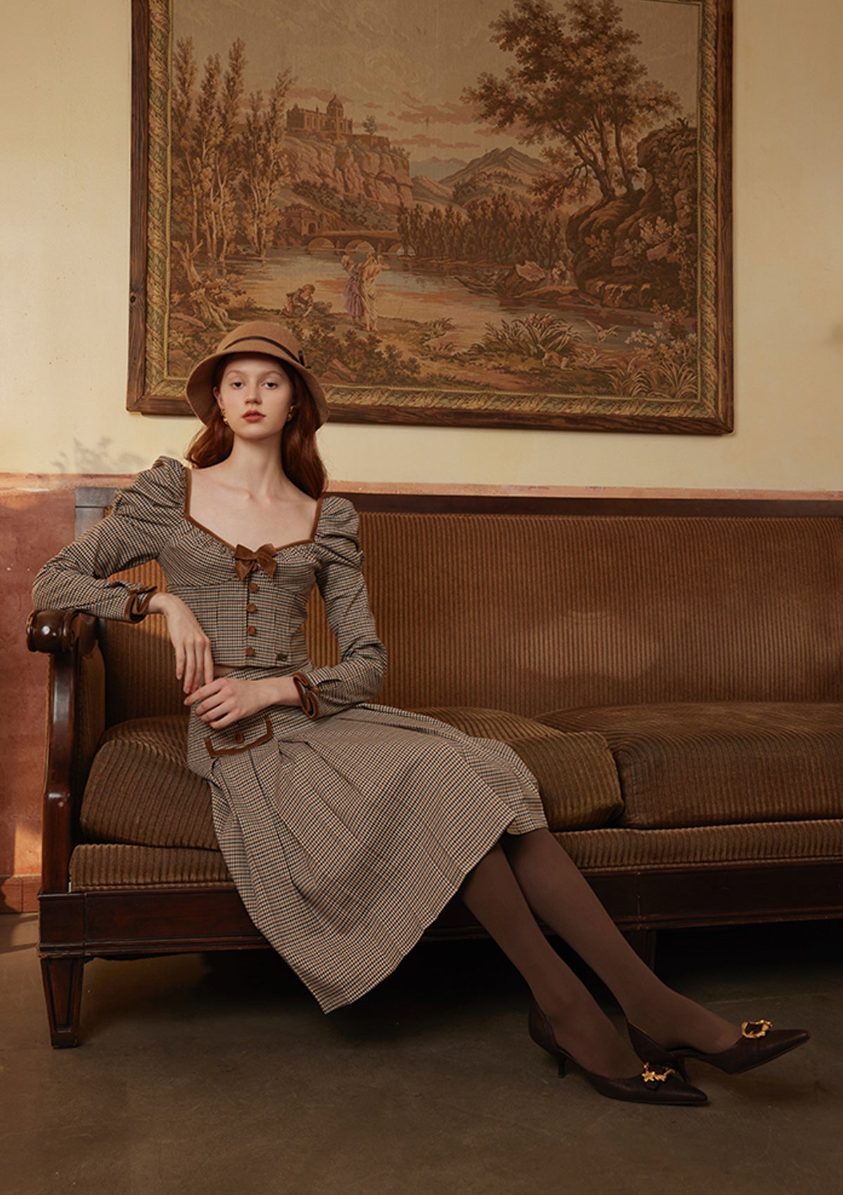 Miss Chestnut Skirt - LaceMade