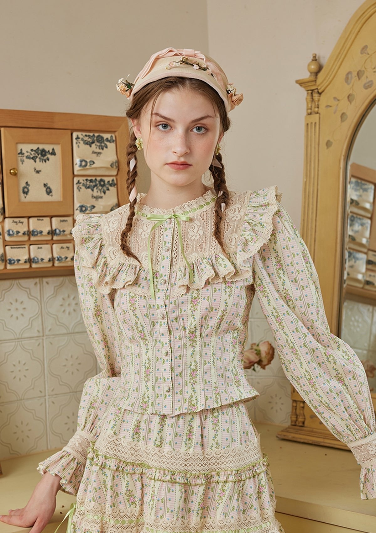 Miss Rachel Blouse - LaceMade