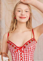 Miss Strawberry Corset - LaceMade