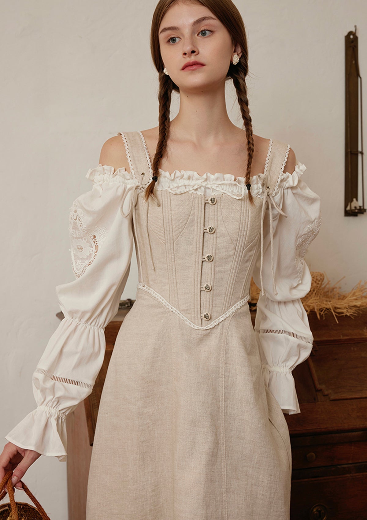 Miss Wheat Blouse - LaceMade