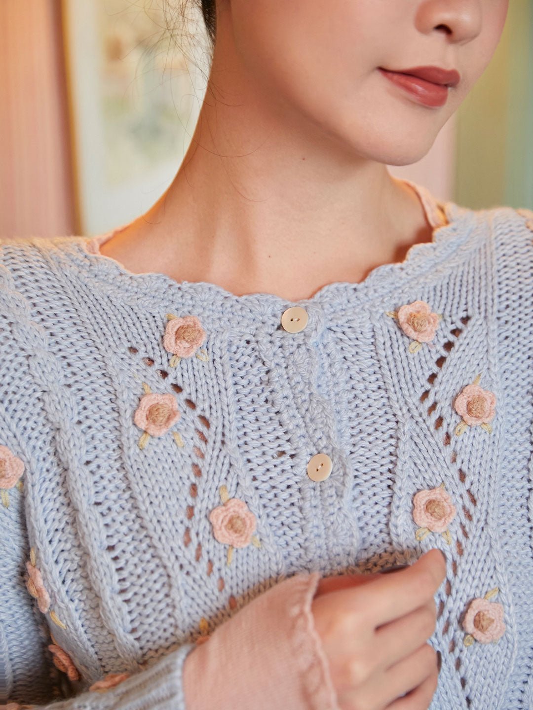 Ocean Baby Cardigan