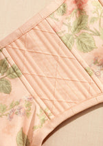 Paeonia Cotton Candy Corset (underbust) - LaceMade