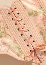 Paeonia Cotton Candy Corset (underbust) - LaceMade