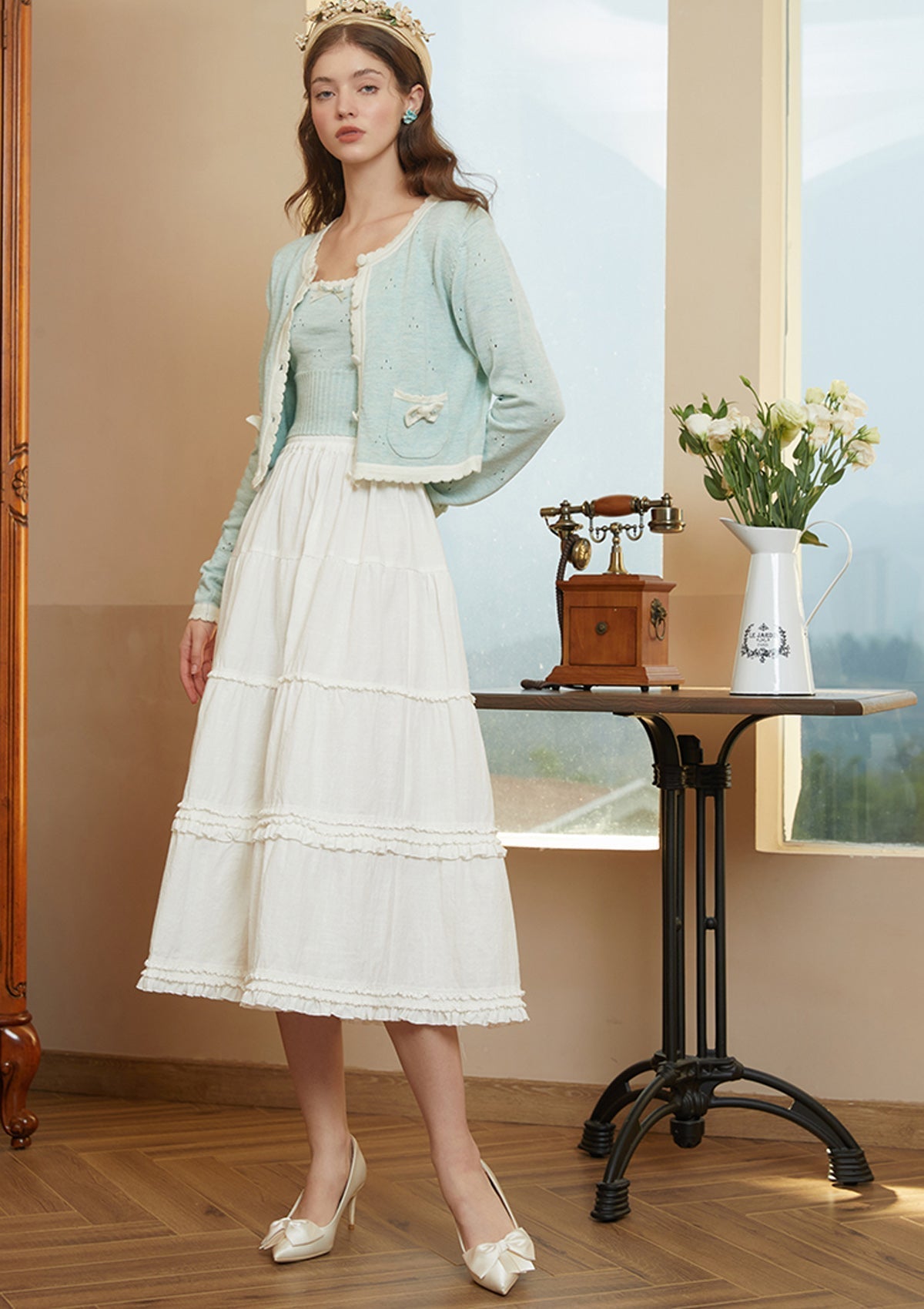Pandan Coconut Cake Skirt - LaceMade