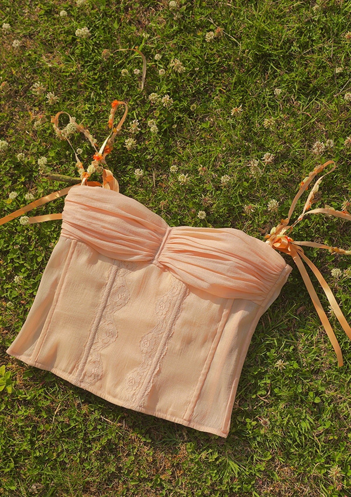 Papaver Rhoeas Corset - LaceMade