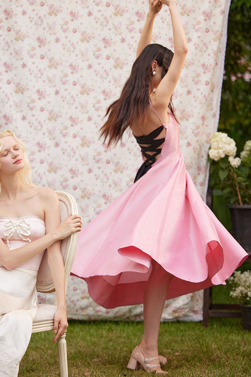 Princess Pink Macaron Dress - LaceMade