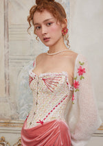 Red Velvet Latte Cardigan - LaceMade