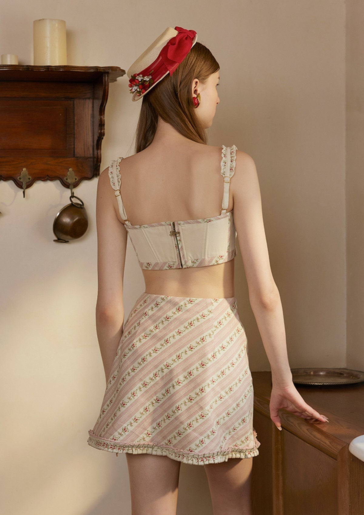 Redcurrant Corset - LaceMade