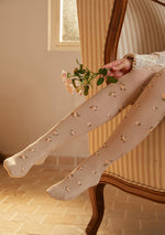 Rhine Flower Pantyhose - LaceMade