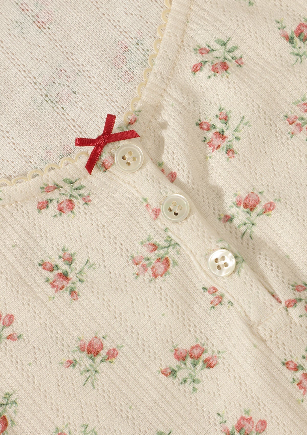 Snow Rose Underneath Shirt - LaceMade
