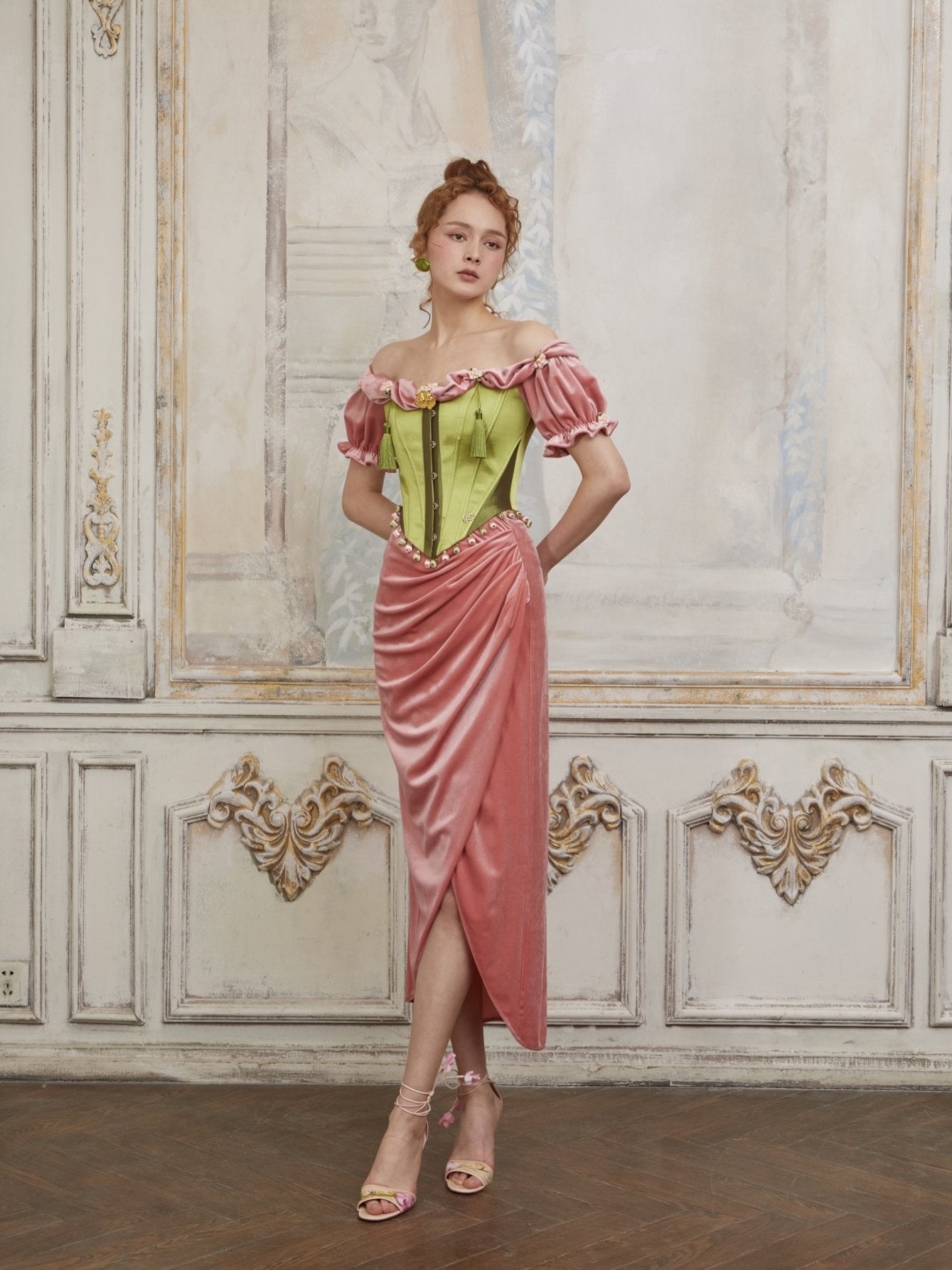 Spring Peach Skirt - LaceMade