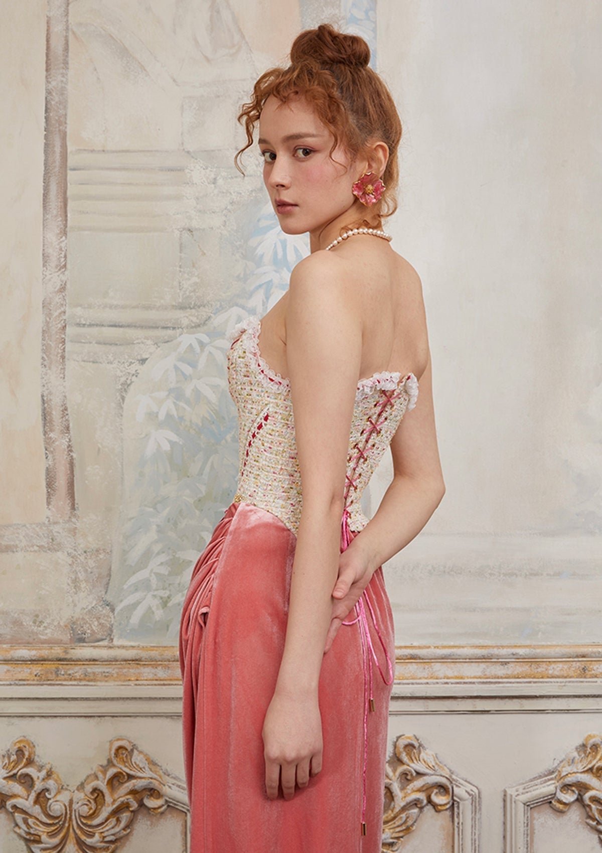 Spring Peach Skirt - LaceMade