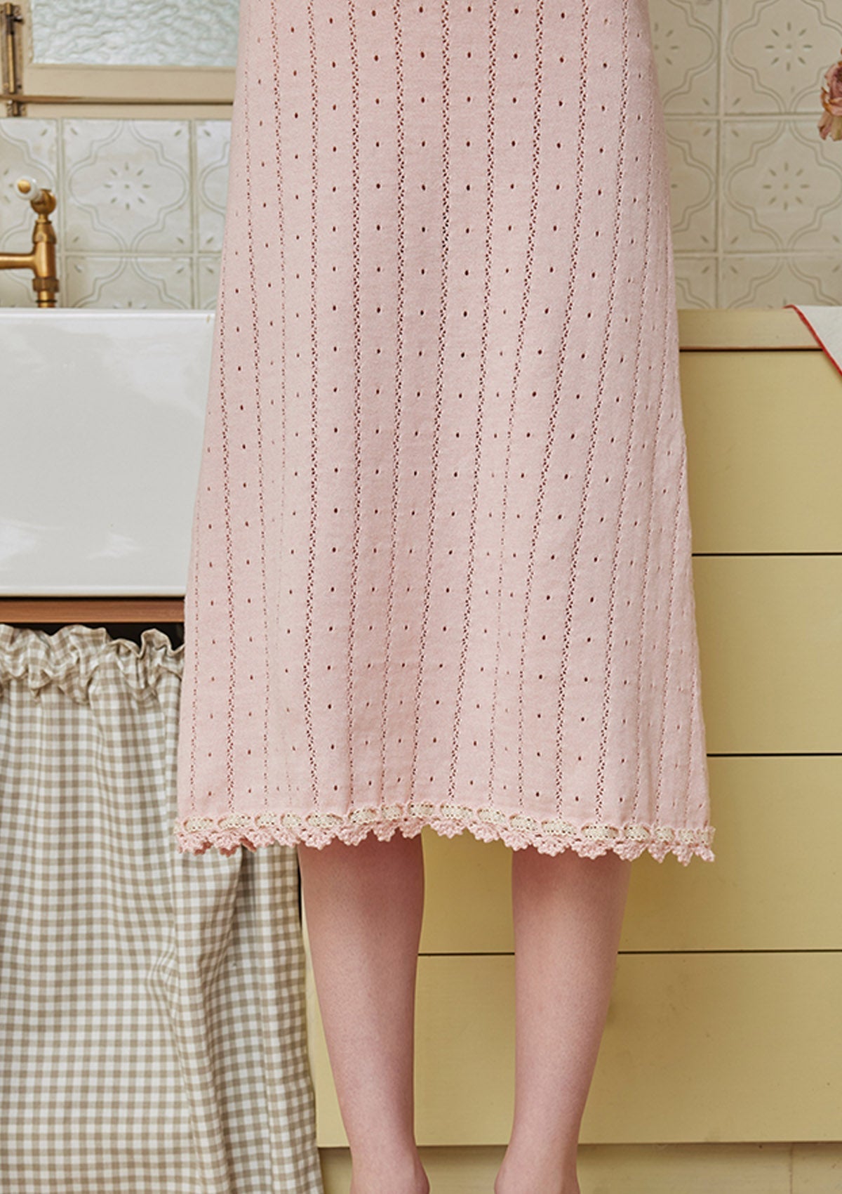 Sweet Bubbly Rose Dress - LaceMade
