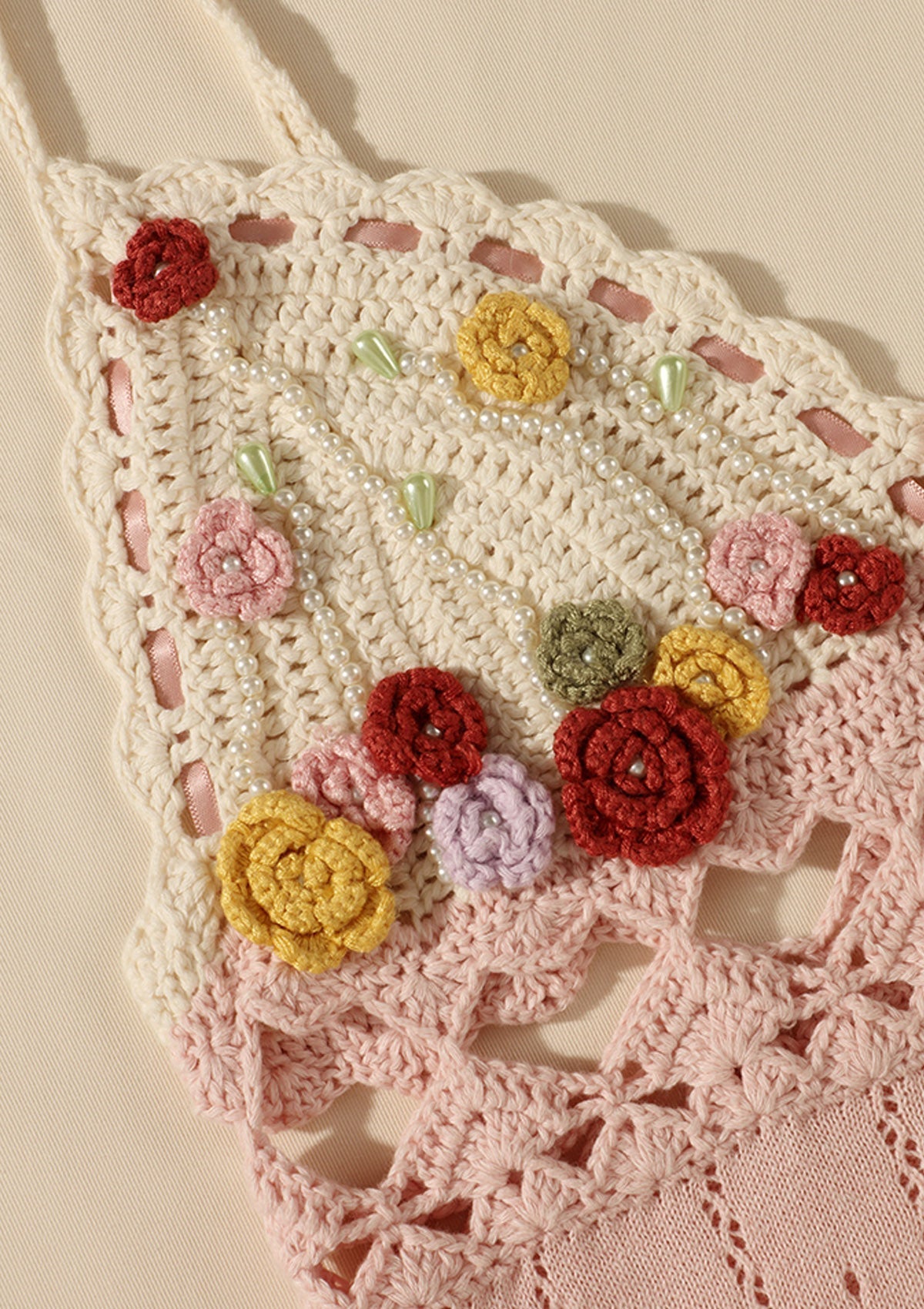 Sweet Bubbly Rose Dress - LaceMade