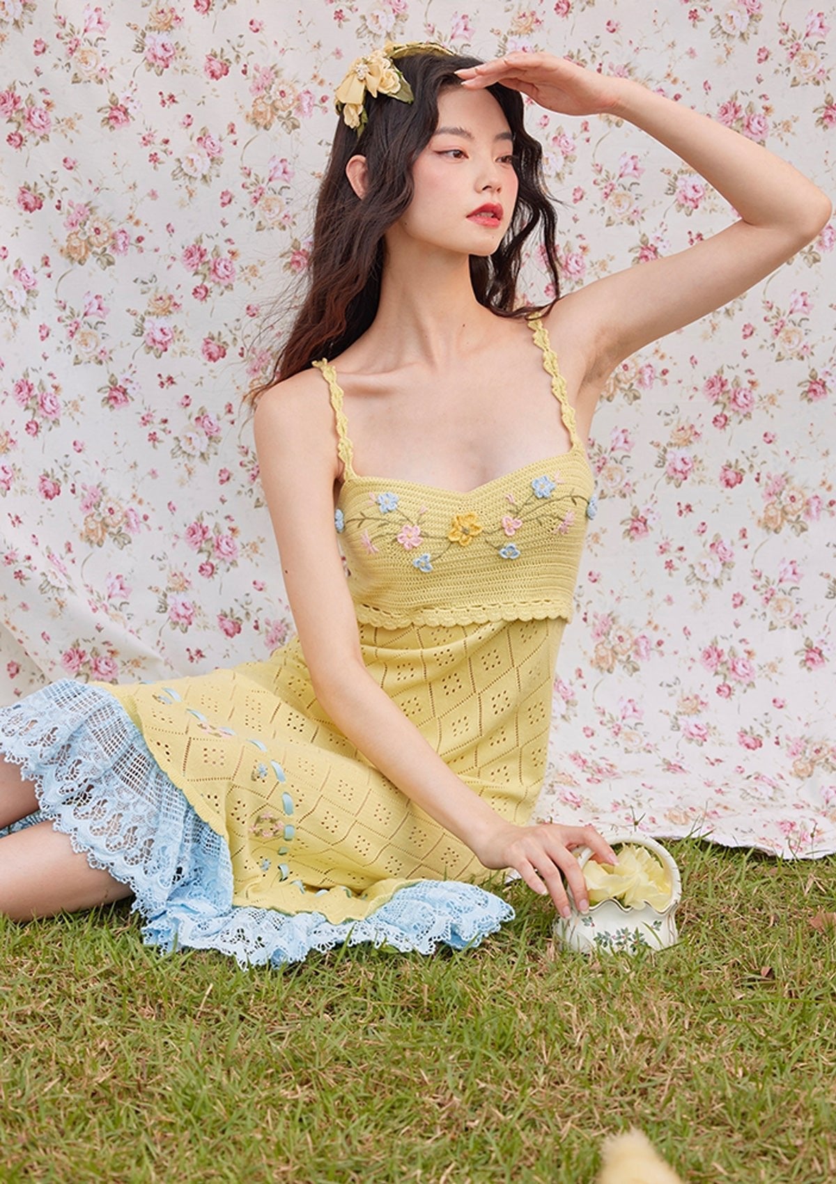 The Garden of Ananas Dress - LaceMade