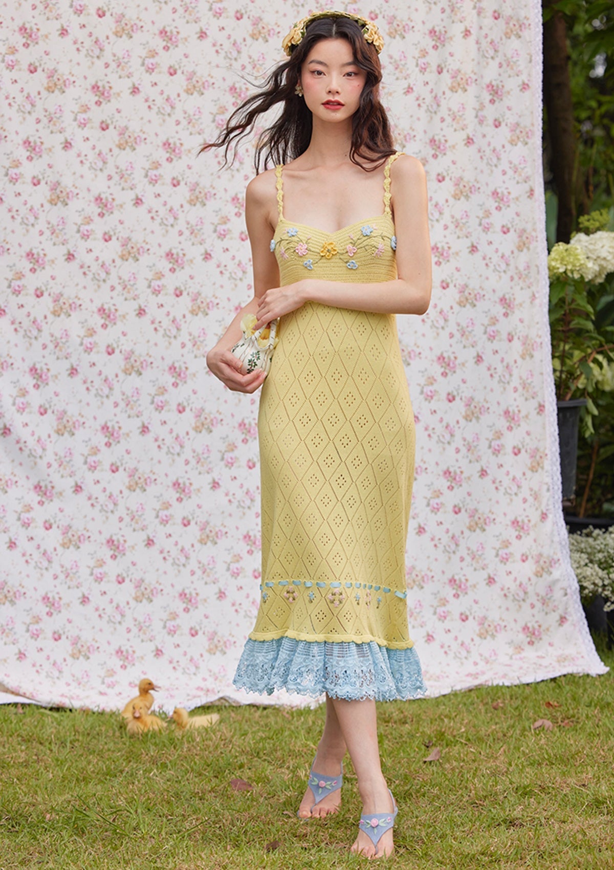 The Garden of Ananas Dress - LaceMade