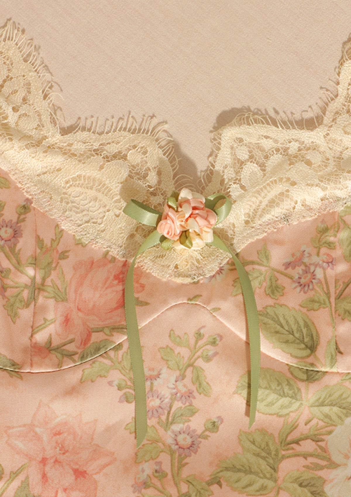 Vanilla Paeonia Dress - LaceMade