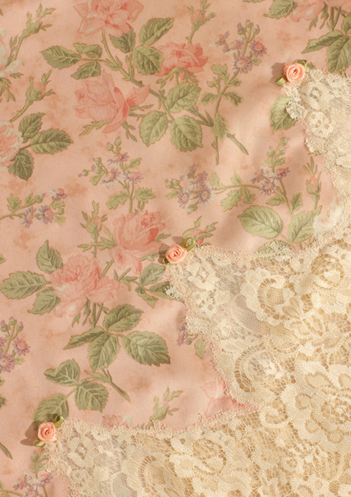 Vanilla Paeonia Dress - LaceMade